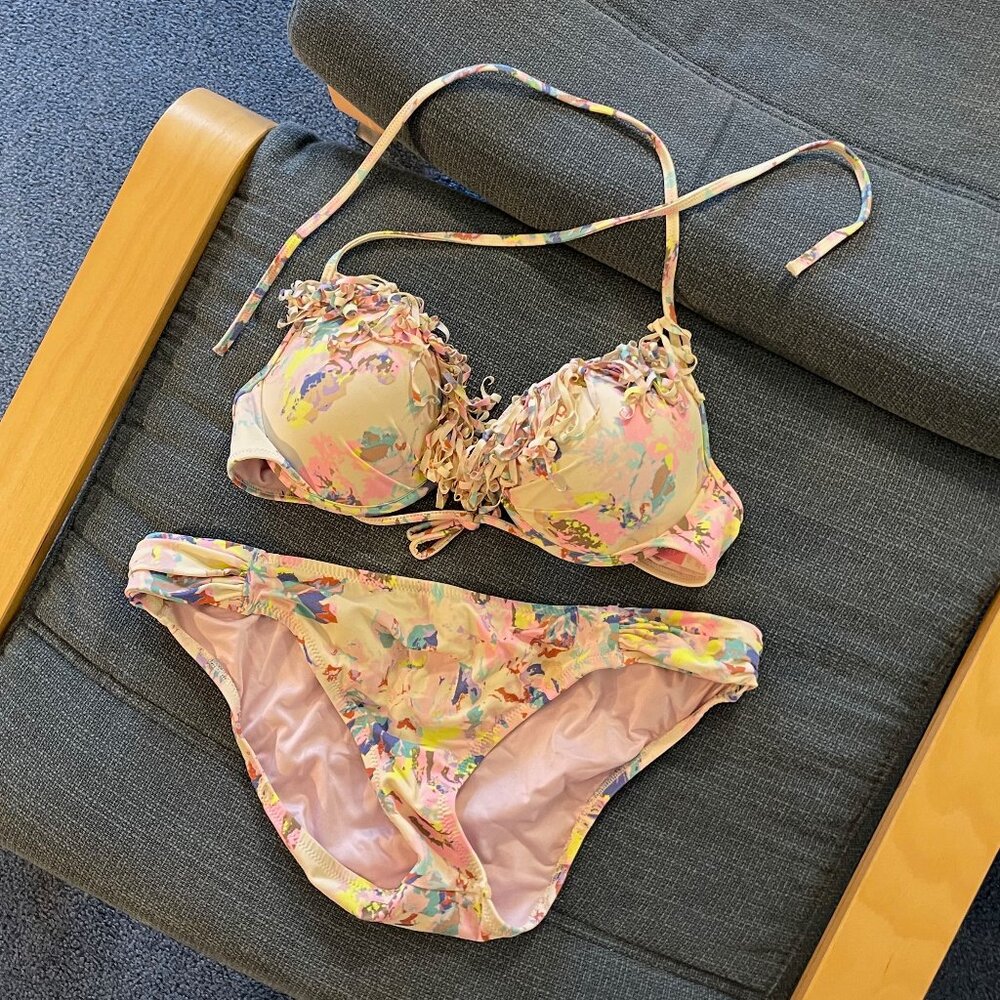 Victoria's Secret Fringe Bikini Size 34C/L